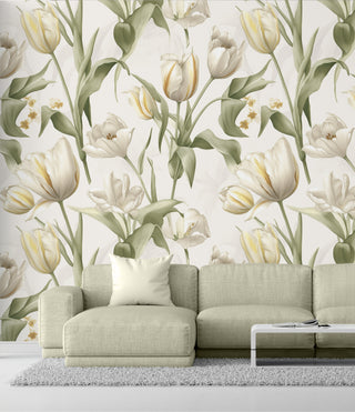 White Tulip Elegance