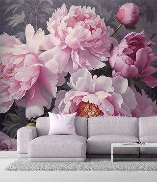 Dark Pink Peony Drama
